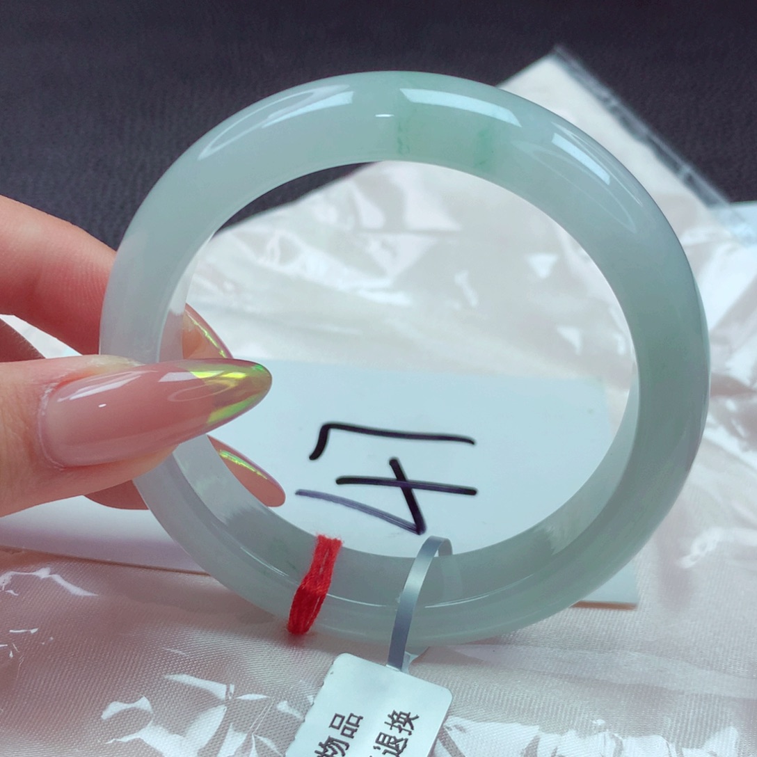 翡翠手镯未镶嵌手镯54