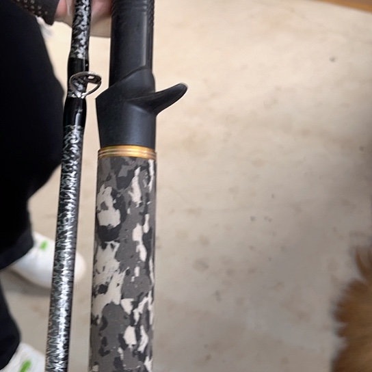 迷彩灰hs 路亚杆一根