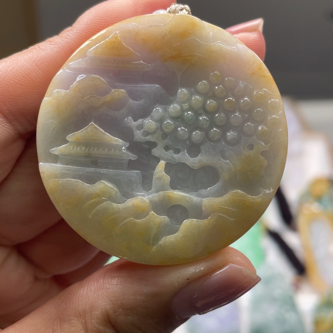 翡翠吊坠(不含链)未镶嵌