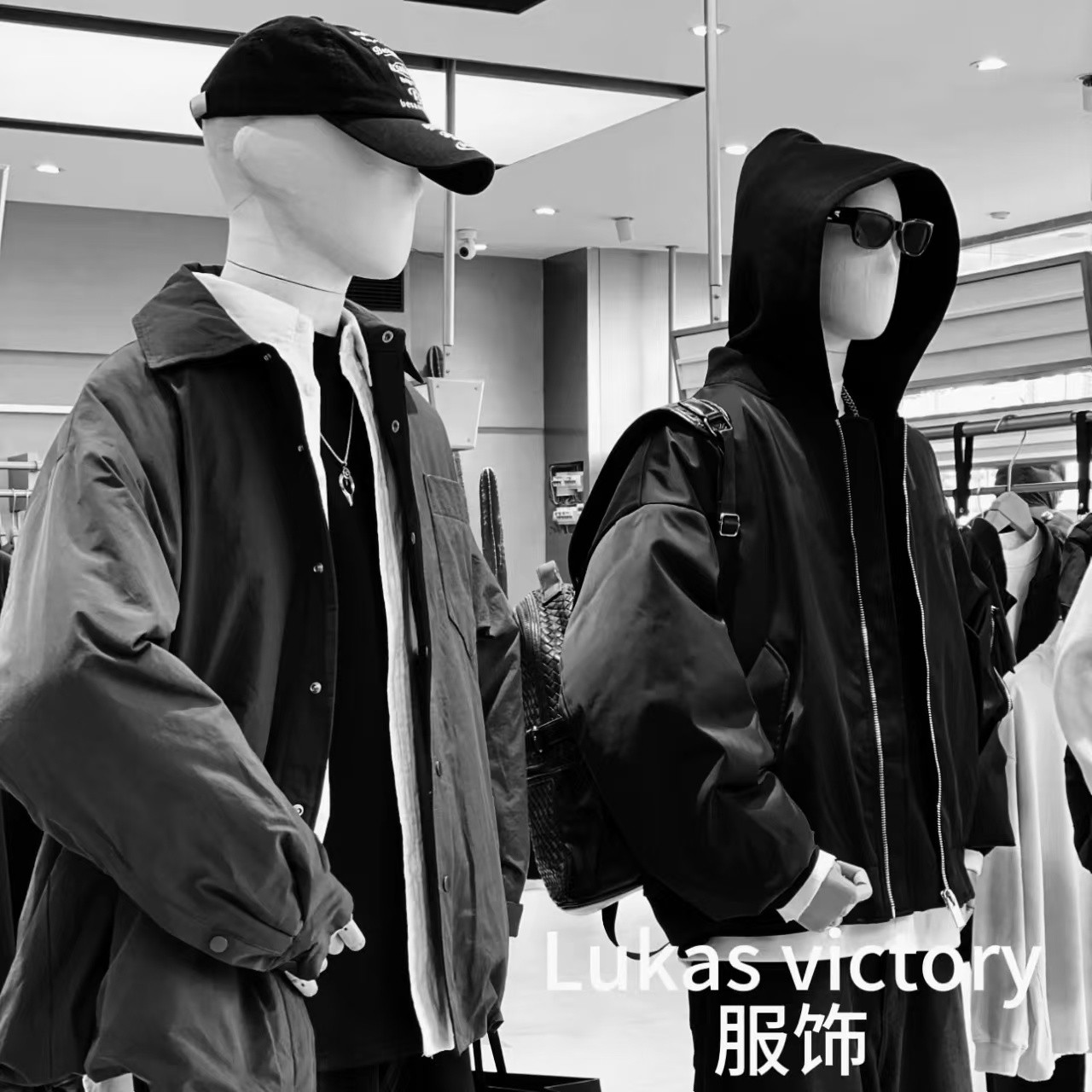 Q-C903-时尚新款百搭男士刺绣抽绳裤