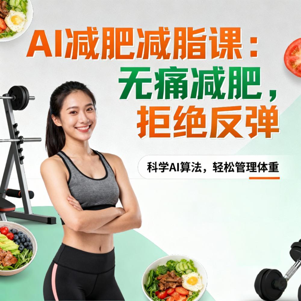 AI减肥减脂课：无痛减肥，拒绝反弹