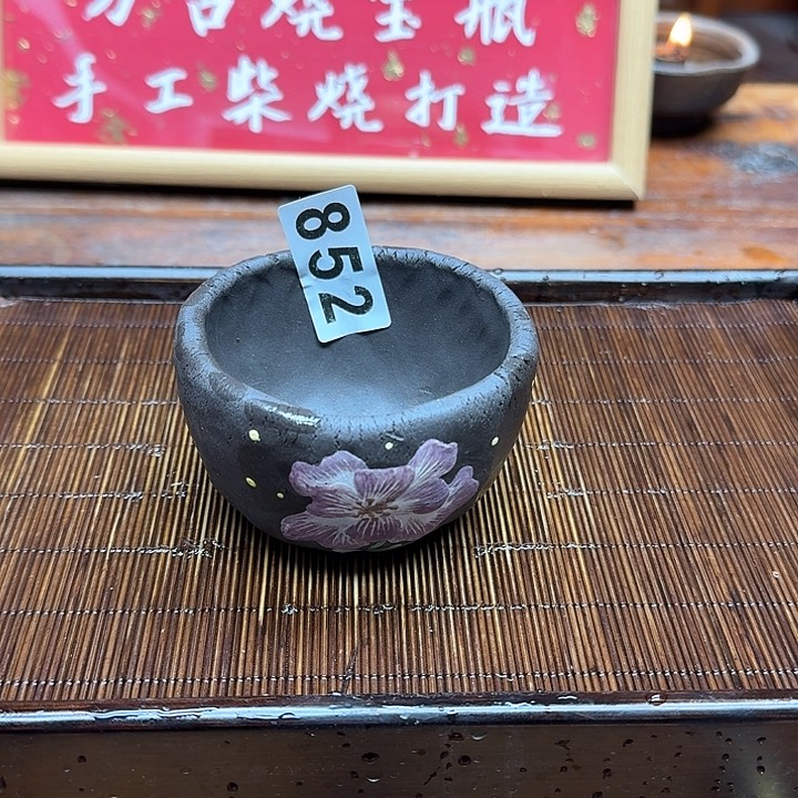 纯手工制作粗陶茶具
