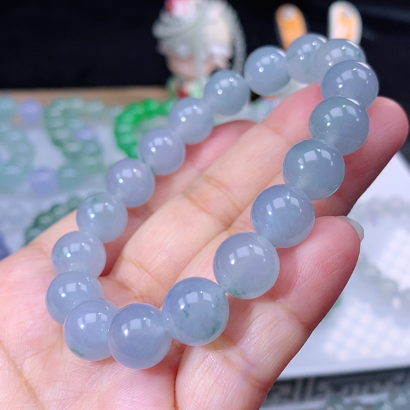 【闪购商品】翡翠手链未镶嵌翡翠卡10.8