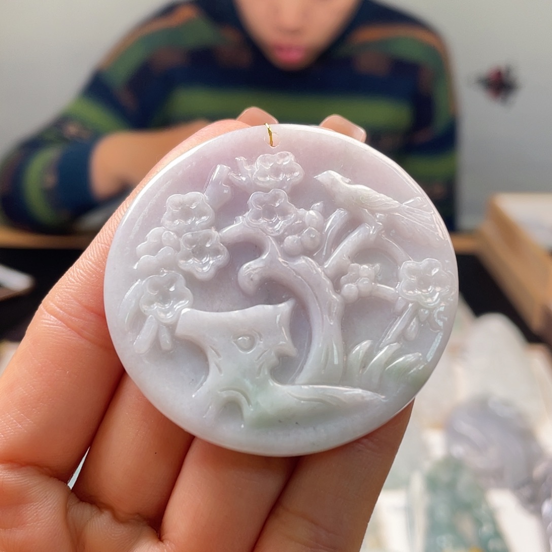 翡翠吊坠(不含链)未镶嵌