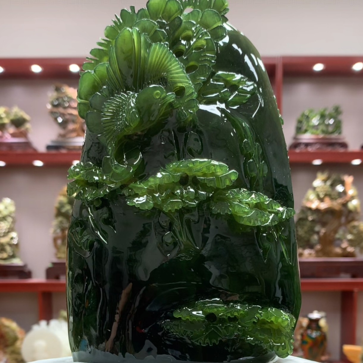 81922家居装饰雕刻摆件玄关电视柜客厅办公室乔迁开业礼物