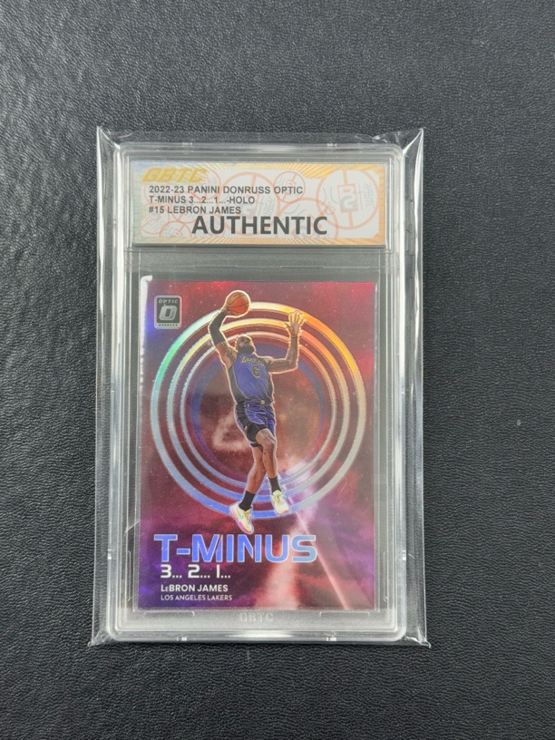 【Ai拍卖】帕尼尼球星卡 詹姆斯 op 飞升银折 公博评级鉴真