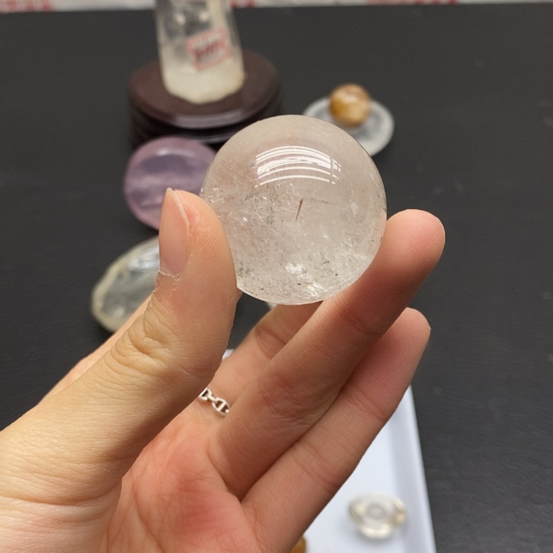 珠宝半成品水晶未镶嵌39水晶石