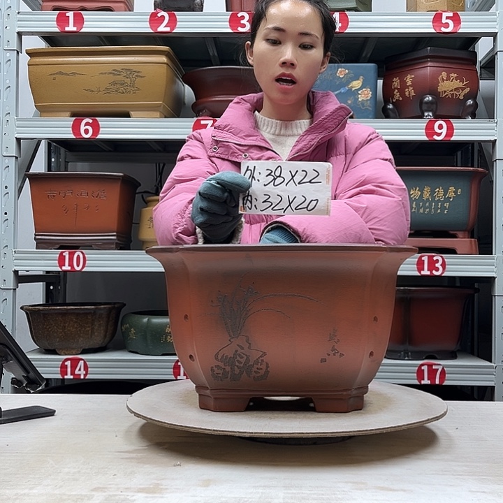 花盆紫砂紫砂花盆