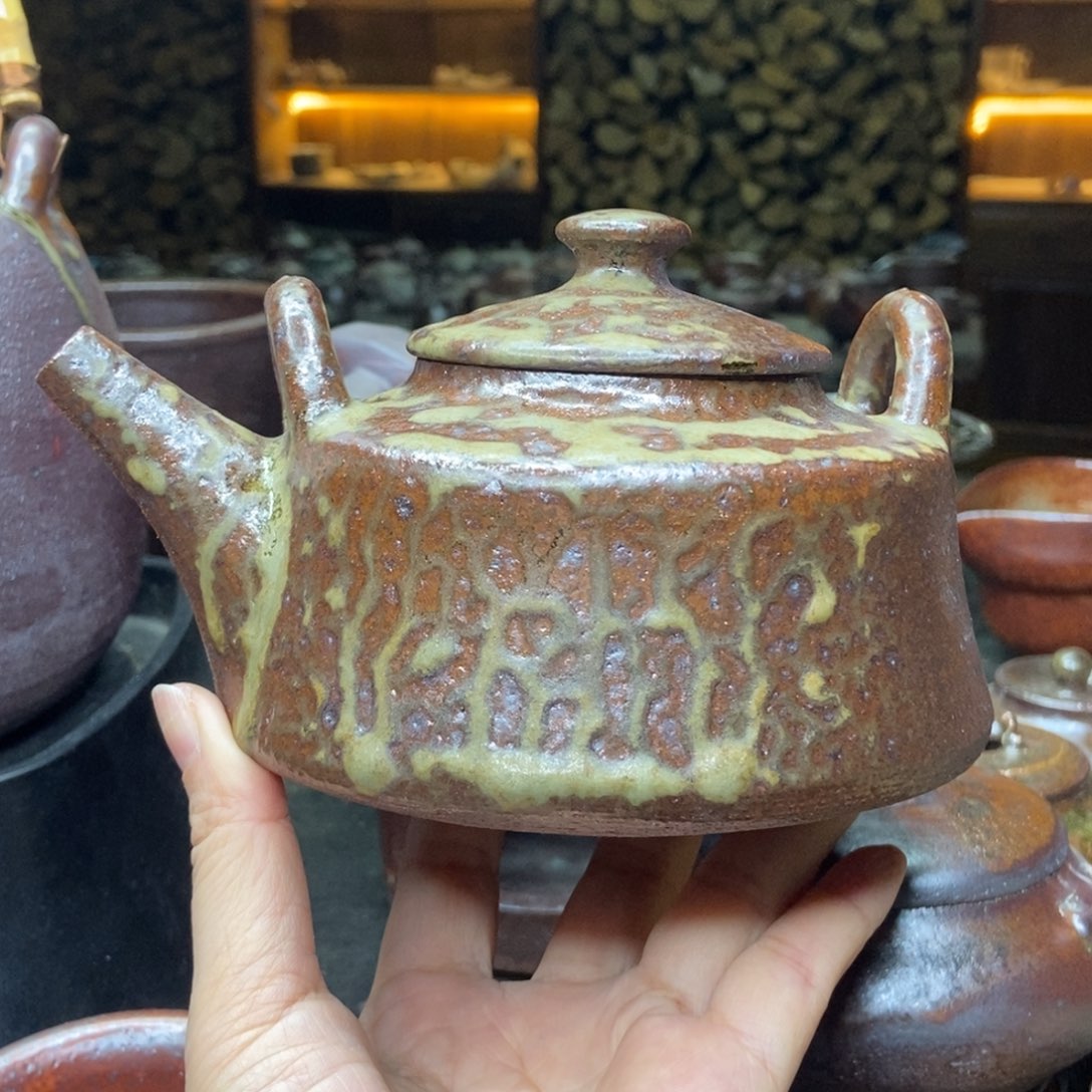 紫砂柴烧紫砂茶具