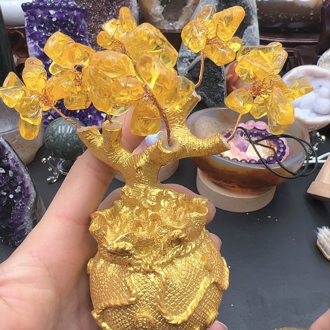 紫晶水晶摆件未镶嵌