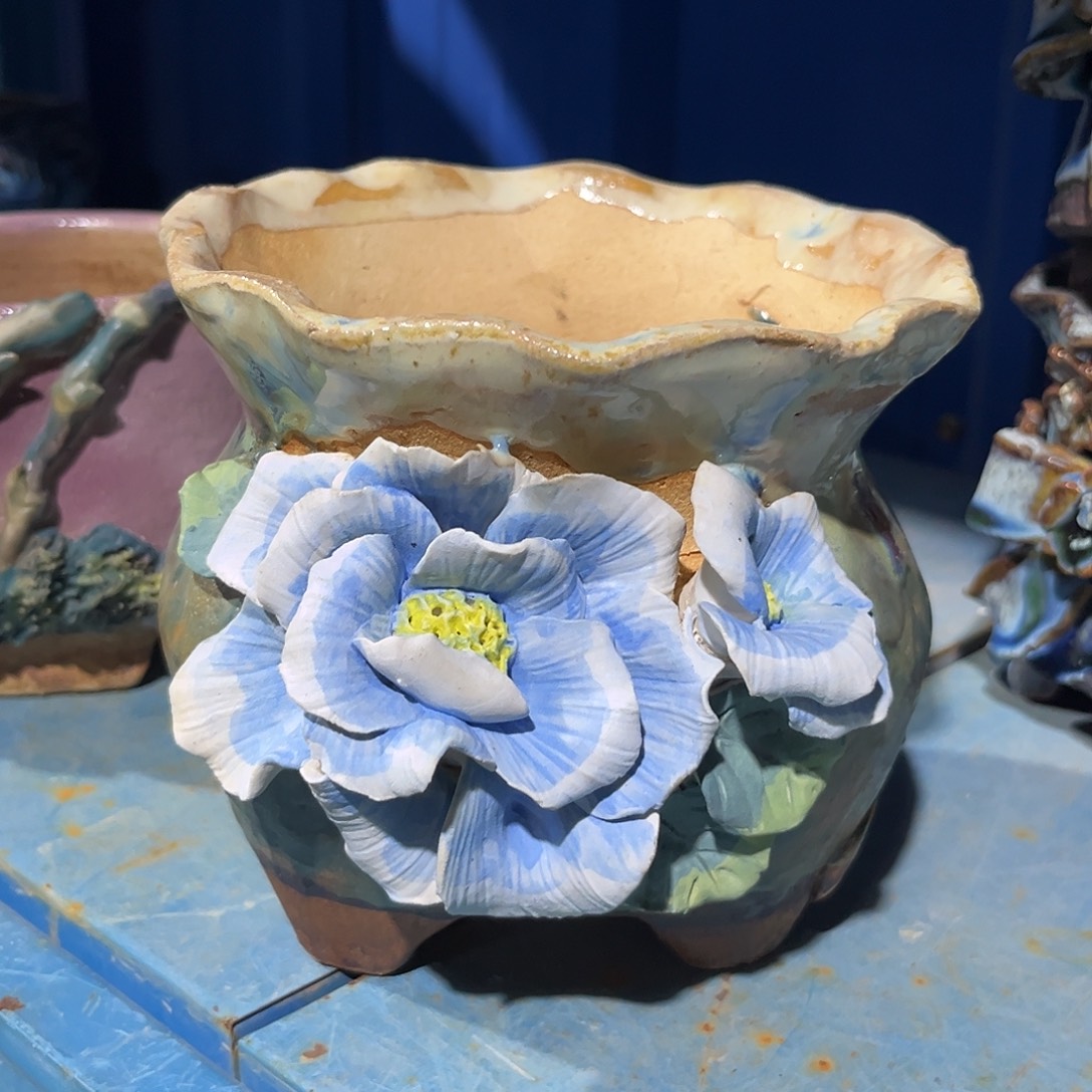 17 号陶然花器多肉植物手工活花盆