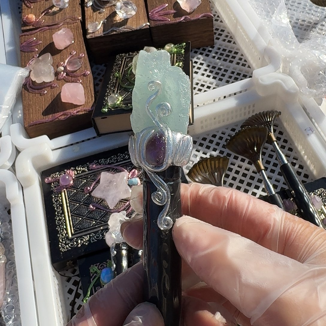 ****<未镶嵌紫晶颈饰海