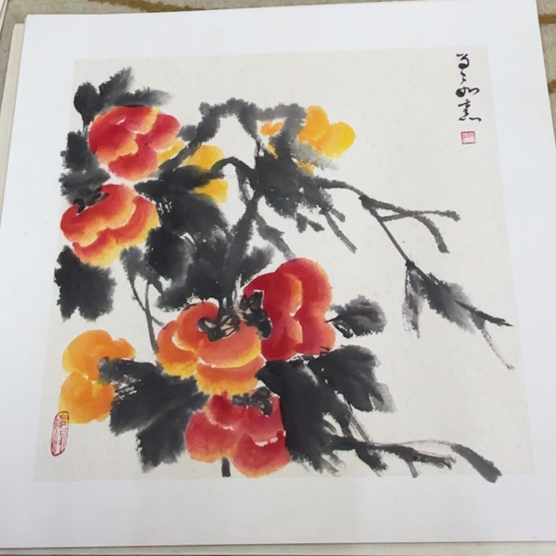 国画国画老师作品刘