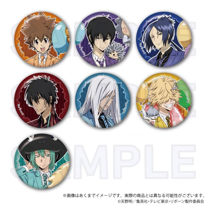 家庭教师 动物气球吧唧徽章