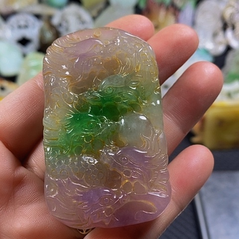 紫金钵盂菩提吊坠
