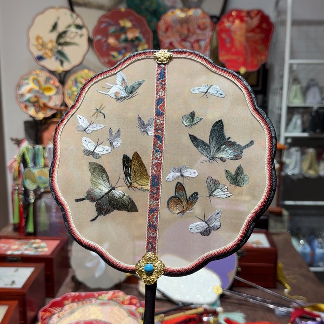 刺绣上*鱼纯手工苏绣双面绣