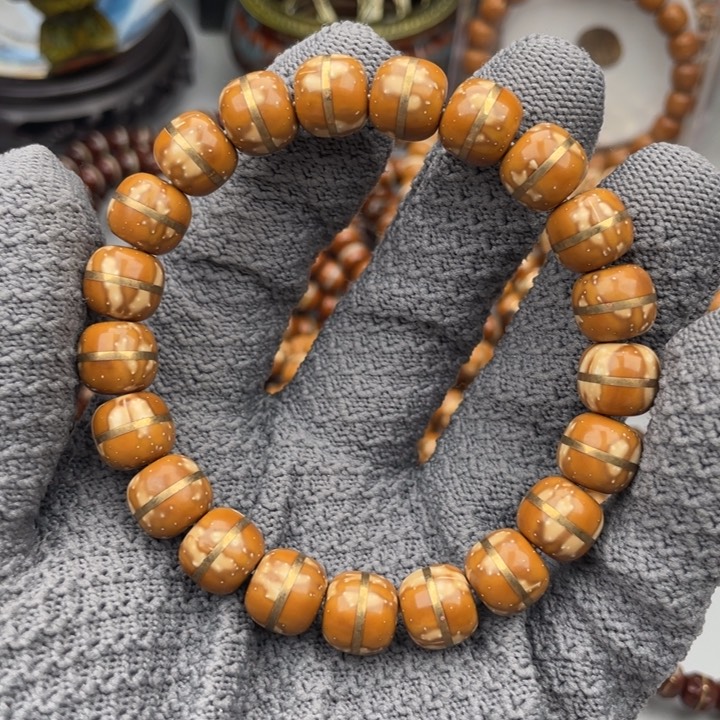 紫金鼠手串a****a紫金鼠一线天二代花皮29