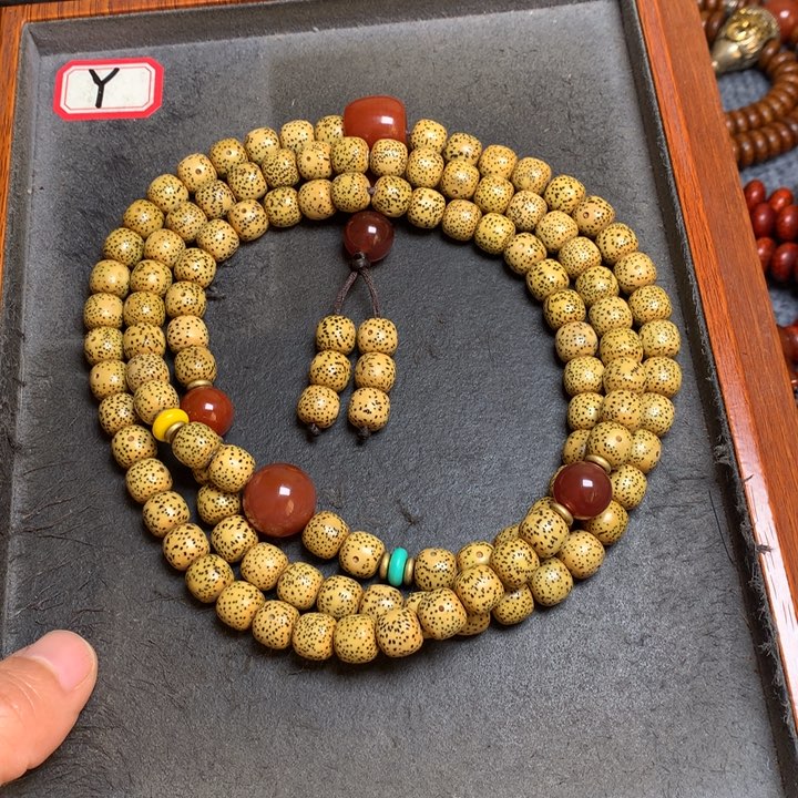 星月菩提吊坠菩提