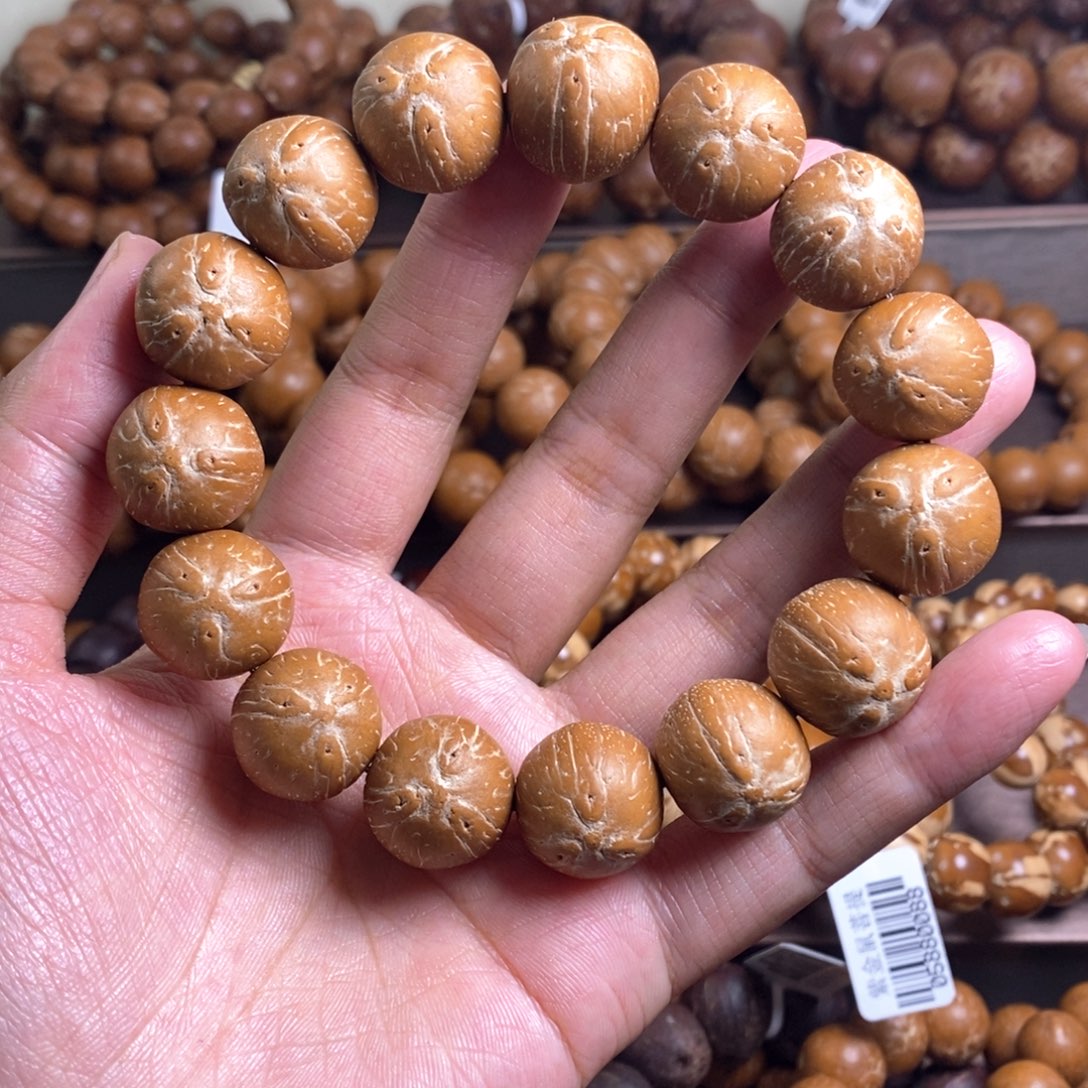 紫金鼠手串17黄金甲纯圆