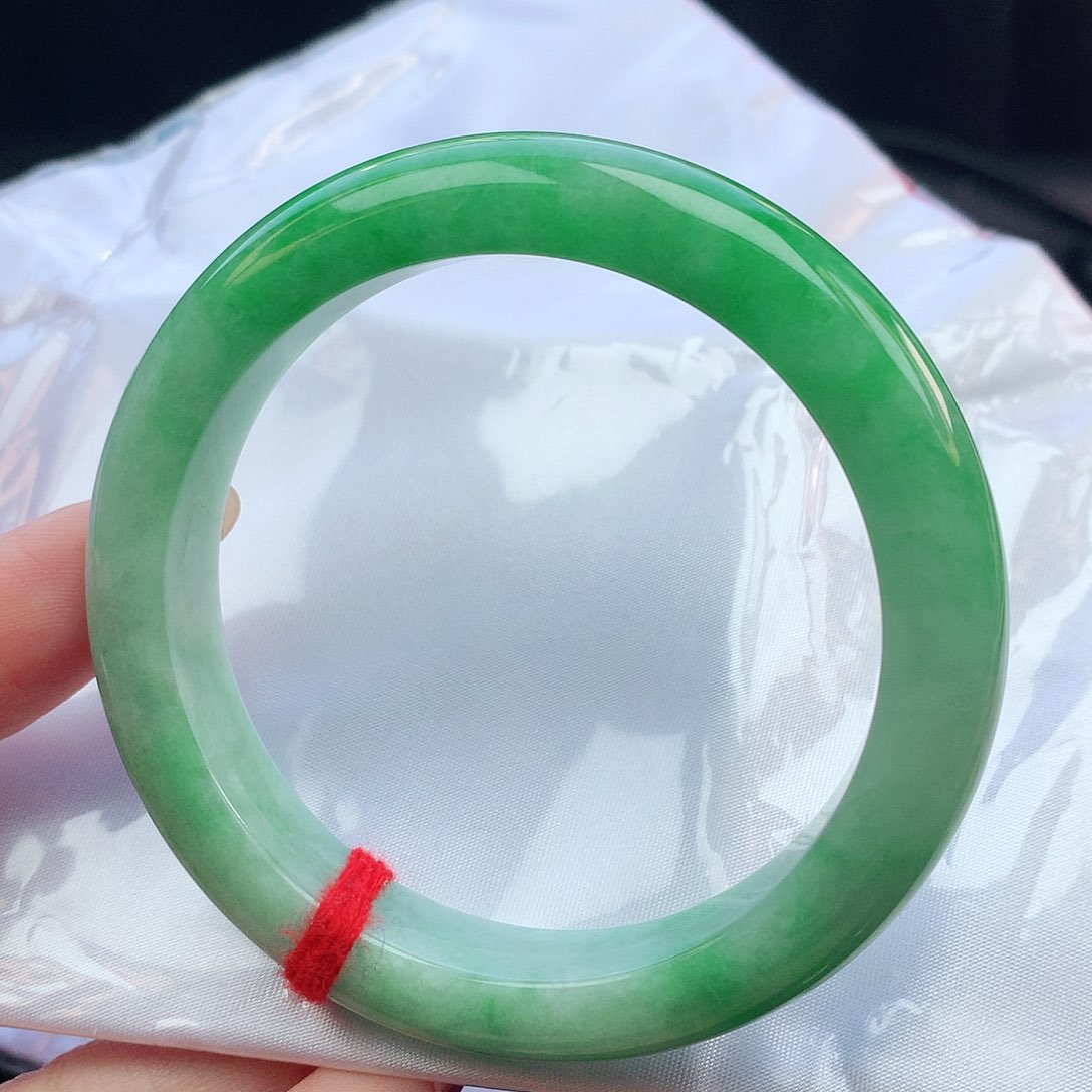 翡翠手镯未镶嵌57圈口882248