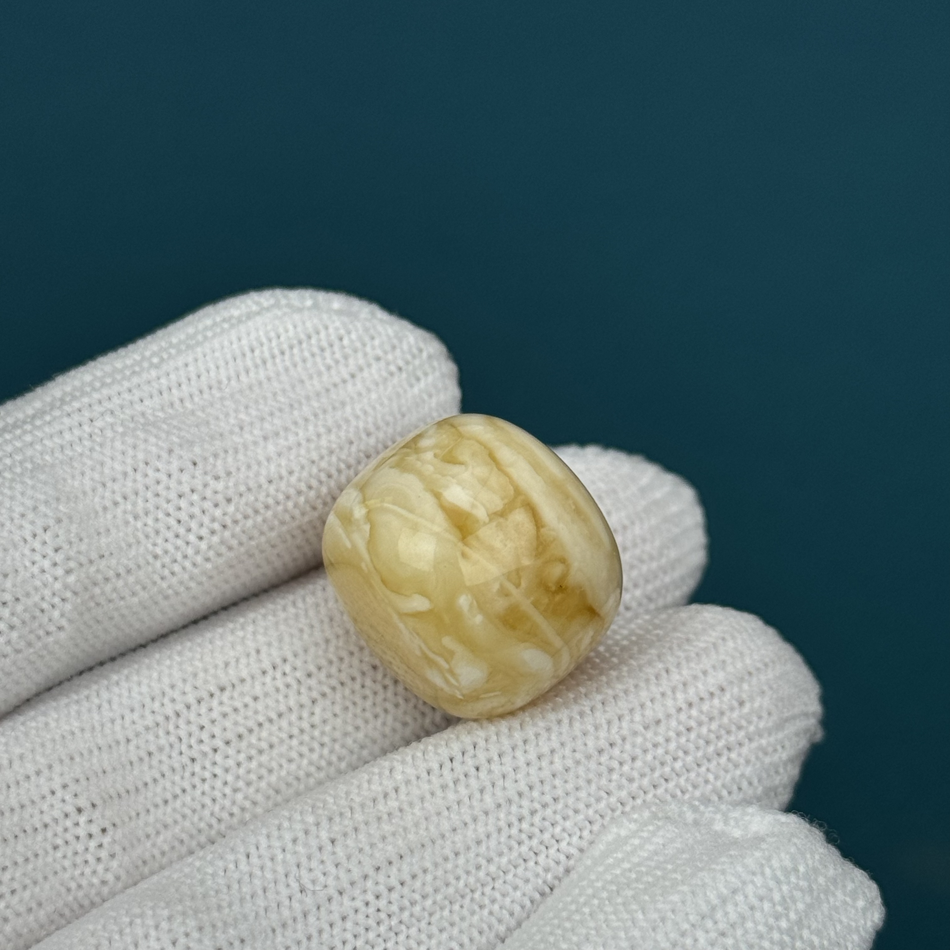 B8339天然原矿蜜蜡 百花蜜老型单珠 19*16mm 280克价