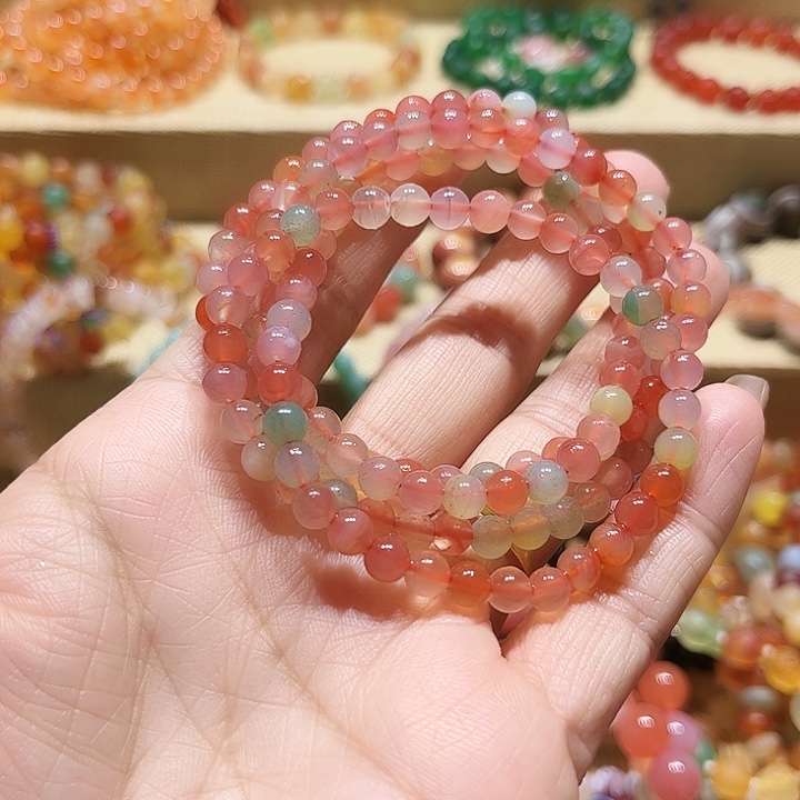 玛瑙/玉髓未镶嵌手链