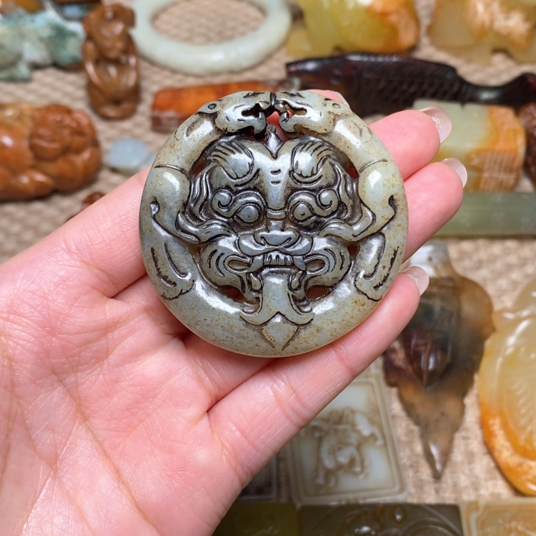 白玉菩提吊坠白玉菩提白玉菩提摆件