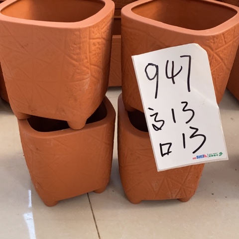 红陶粗陶花盆947