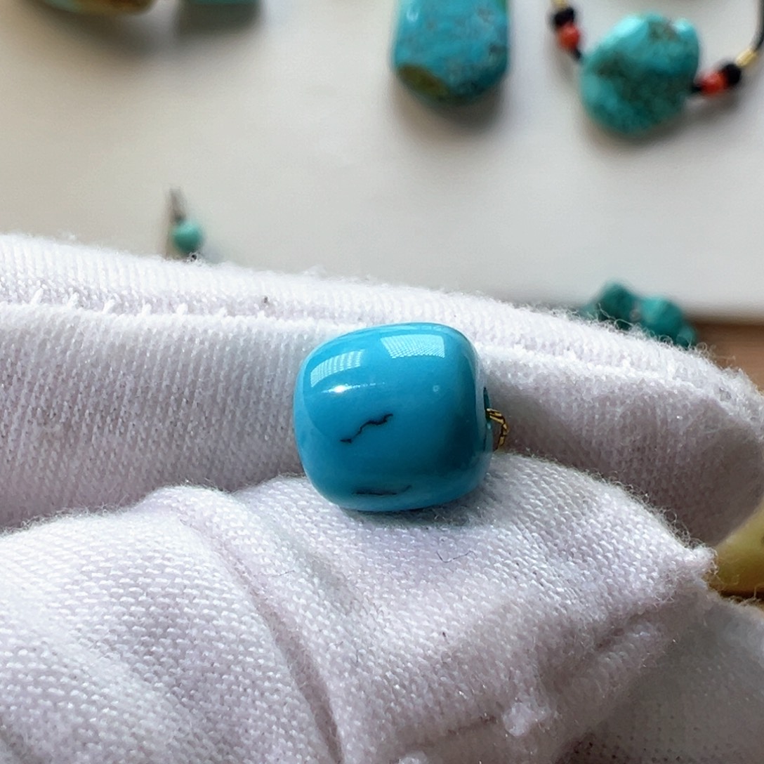 绿松石未镶嵌挂件9