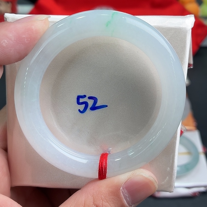 翡翠未镶嵌手镯天然翡翠手镯6号