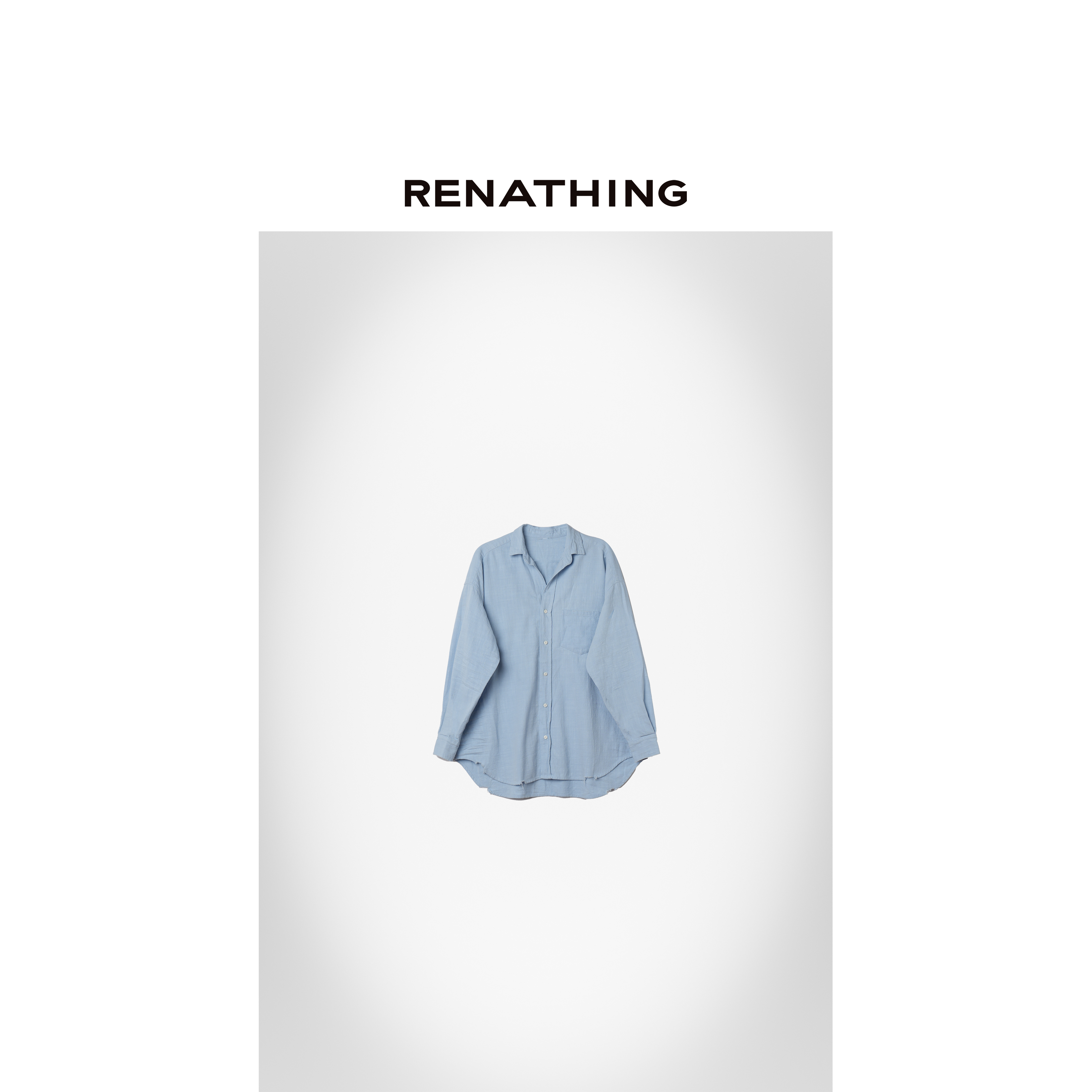 【RENATHING】松弛感简约百搭衬衫