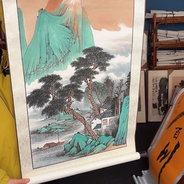 东***城国画手绘作品欣赏100