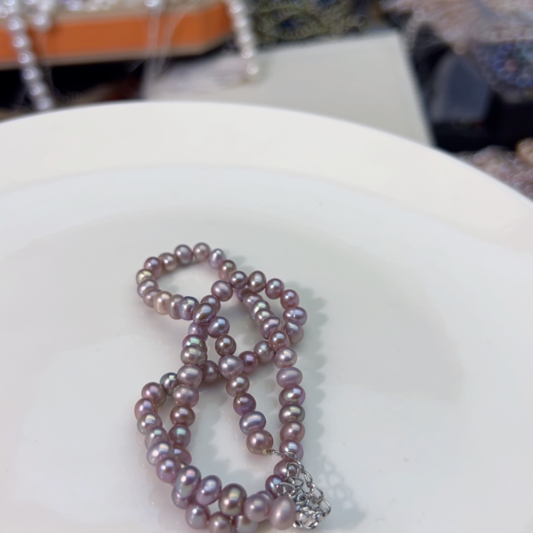 淡水珍珠项链42未镶嵌