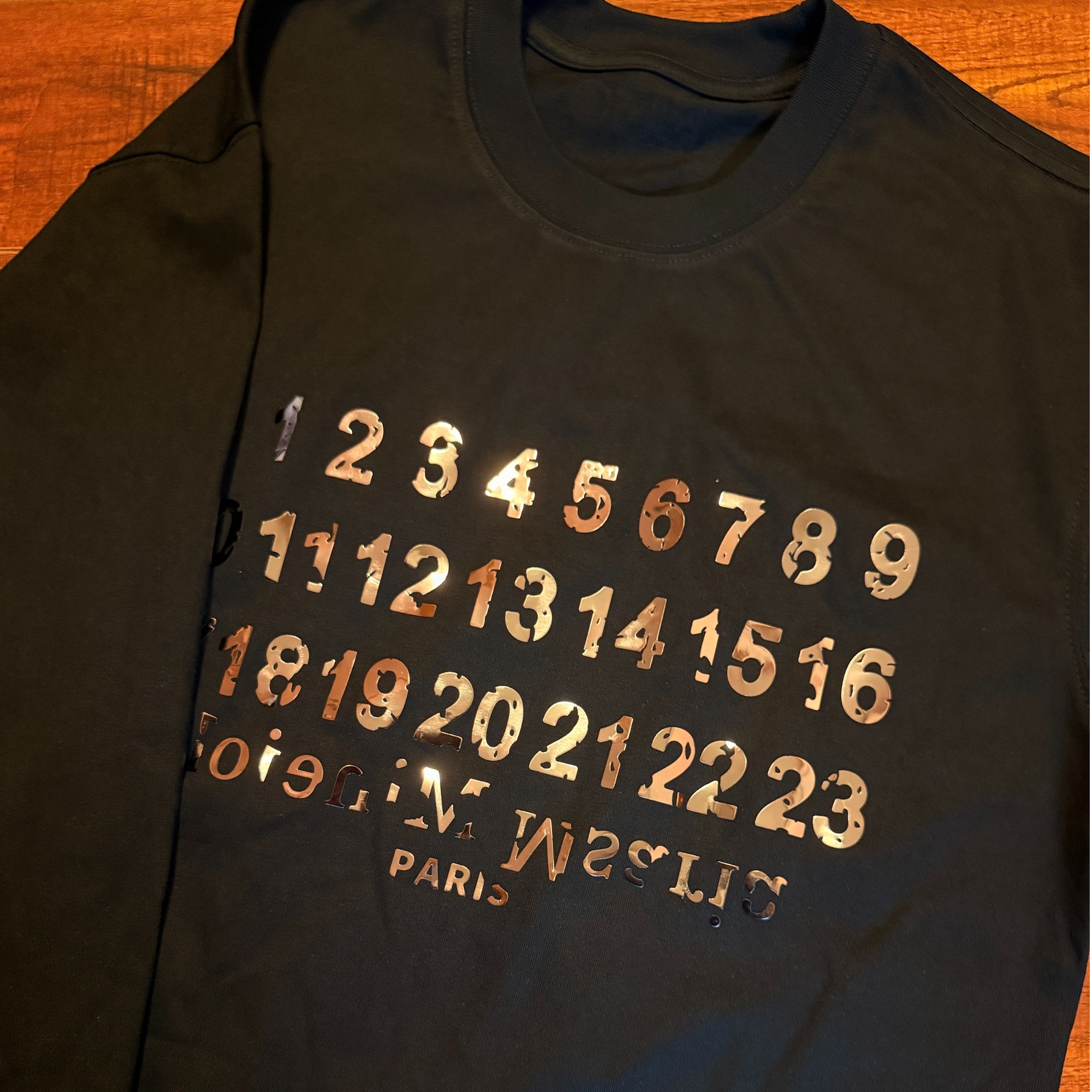 潮牌重工男女款轻氧棉螺纹长袖T恤自带茉莉花香GZ02