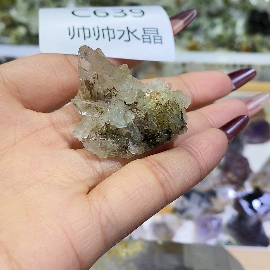 未镶嵌珠宝半成品水晶639