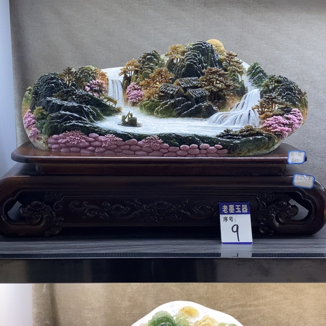 默***扬玉家居摆件 雕刻 创意 中国风