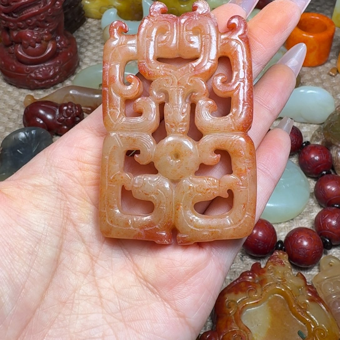 吊坠白玉菩提挂件