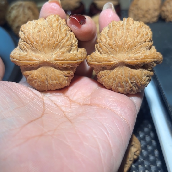 文玩核桃把件43全品血麒麟