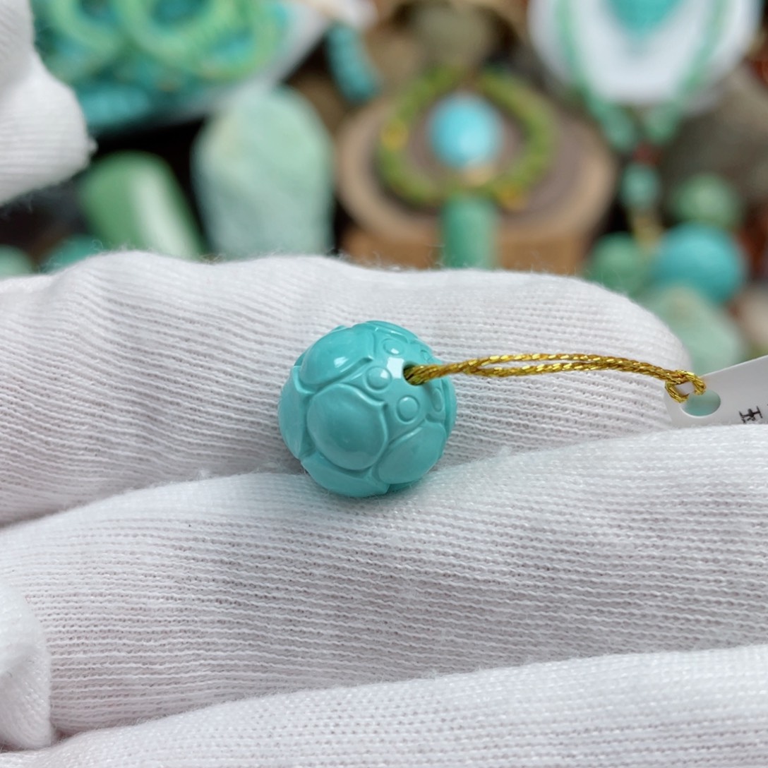 绿松石珠宝奇石未镶嵌