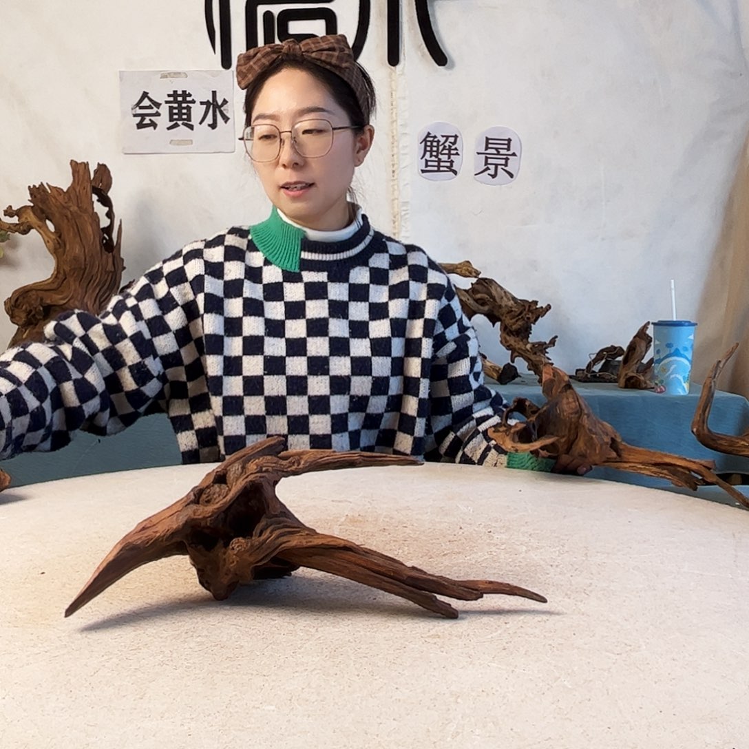 周末福利沉木造景