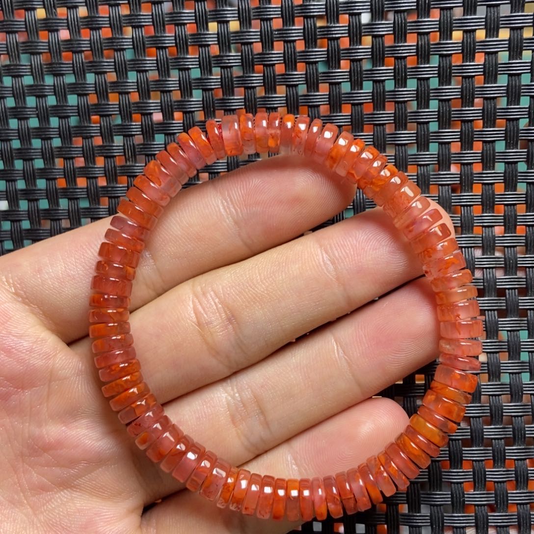 未镶嵌手串南红玛瑙7mm