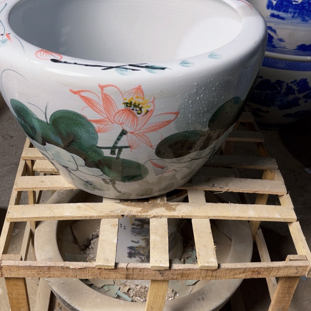 瓷片内外荷花50全888888888888