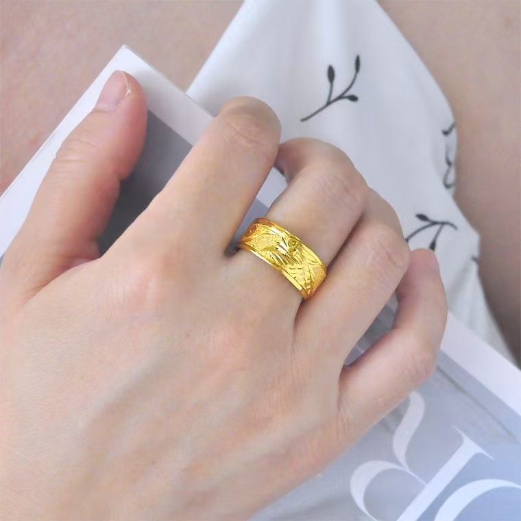 合金戒指 合金戒指龙纹霸气男士戒指