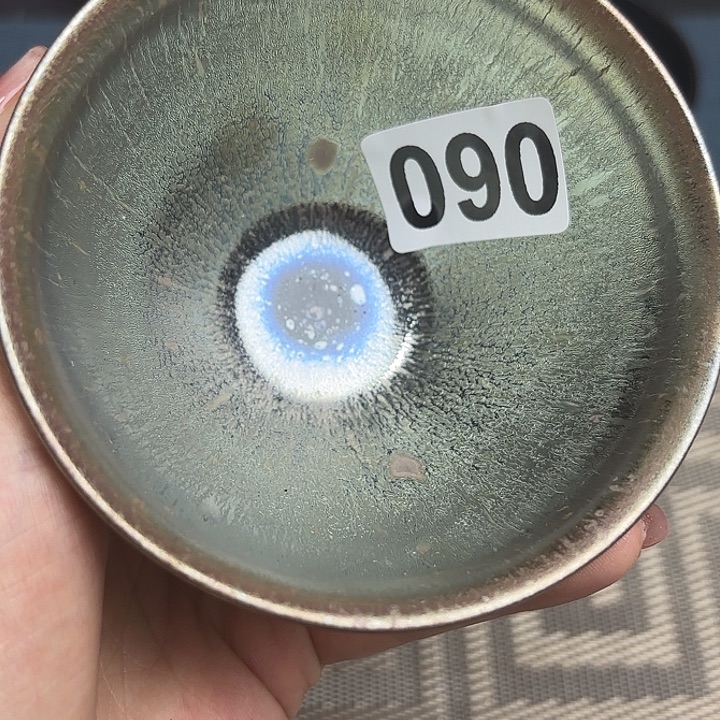 茶盏沐雨茶器柴烧主人杯