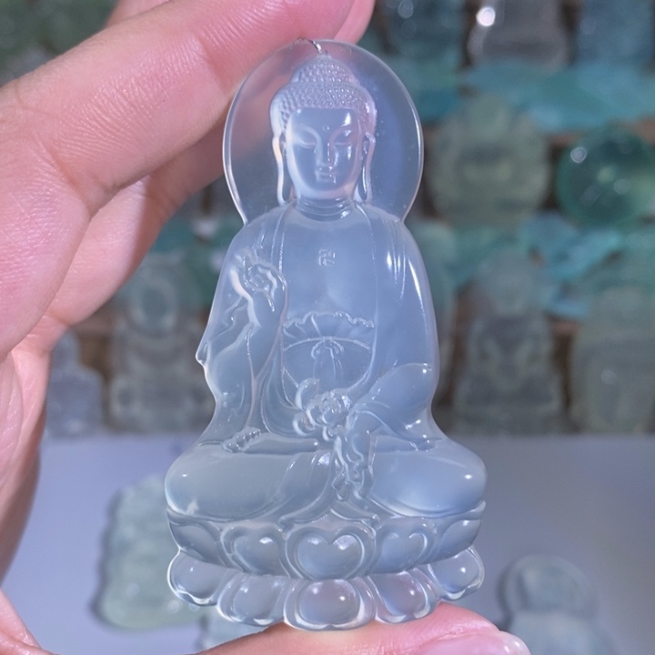 岫玉吊坠未镶嵌吊坠