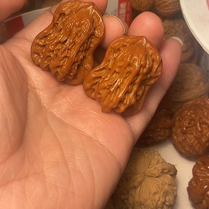 文玩核桃把件花生