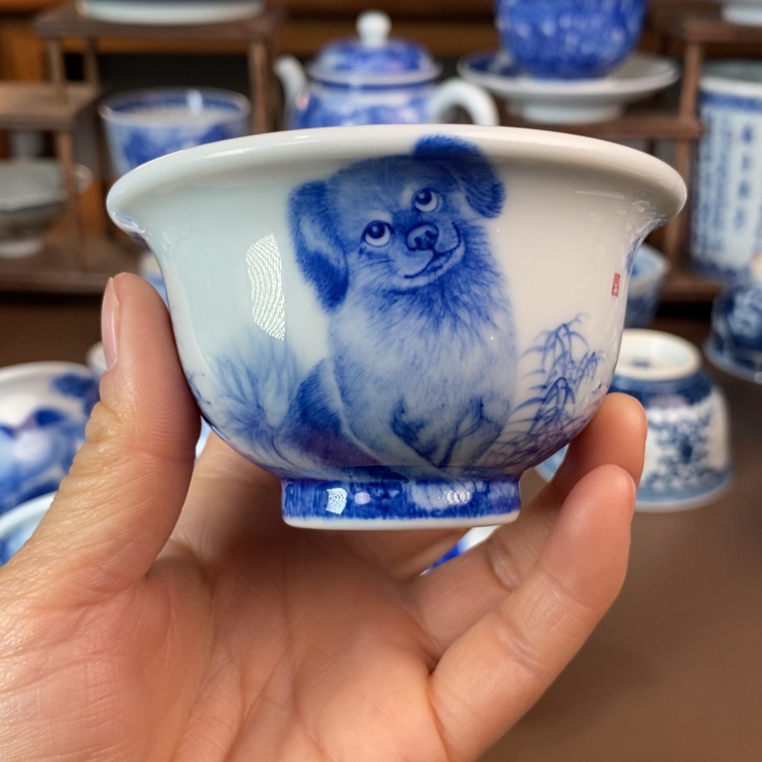 景德镇陶瓷手工手绘