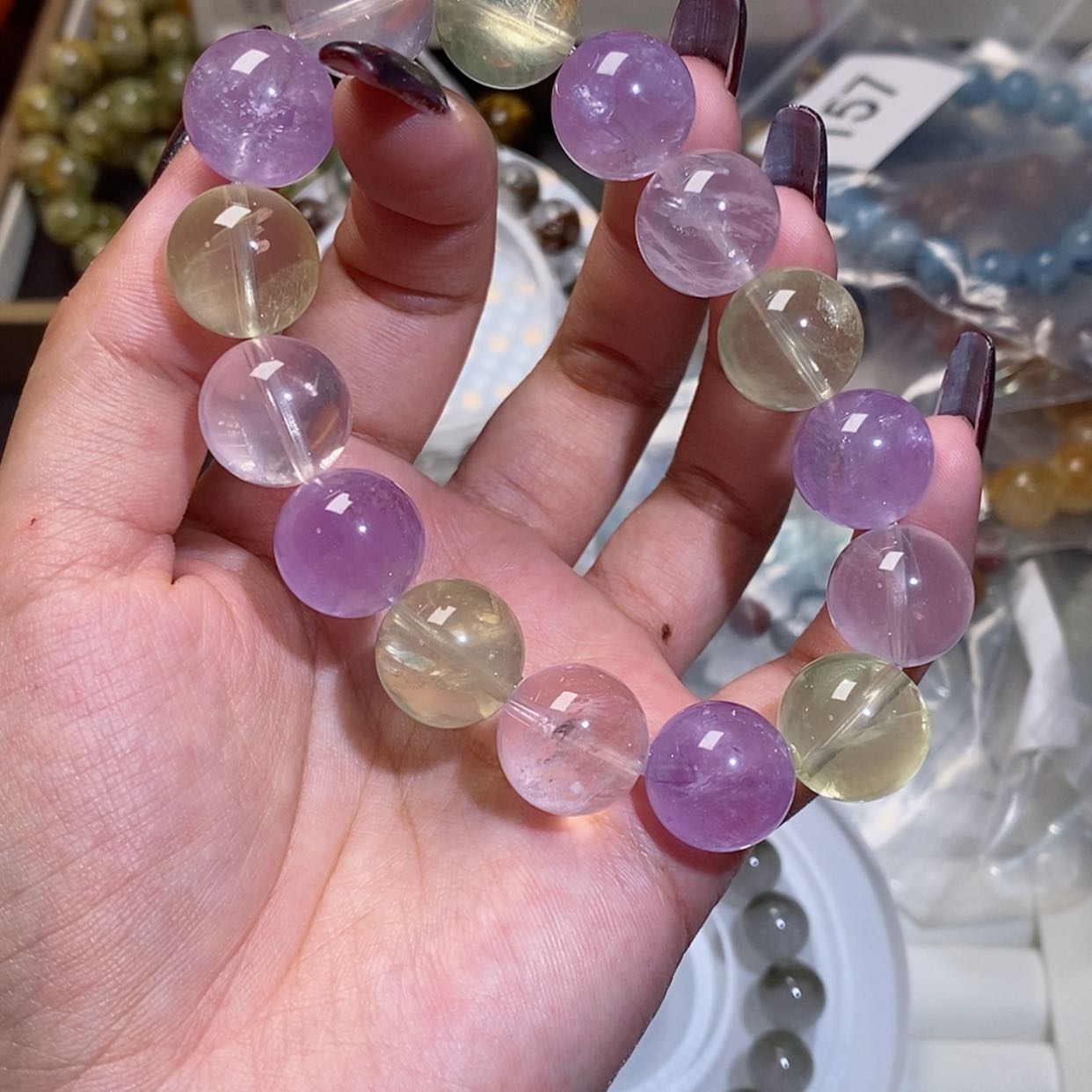 【闪购商品】水晶手链未镶嵌多宝水晶5