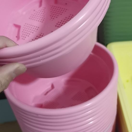 矮胖老桩22口径串色的3盆，颜色随机