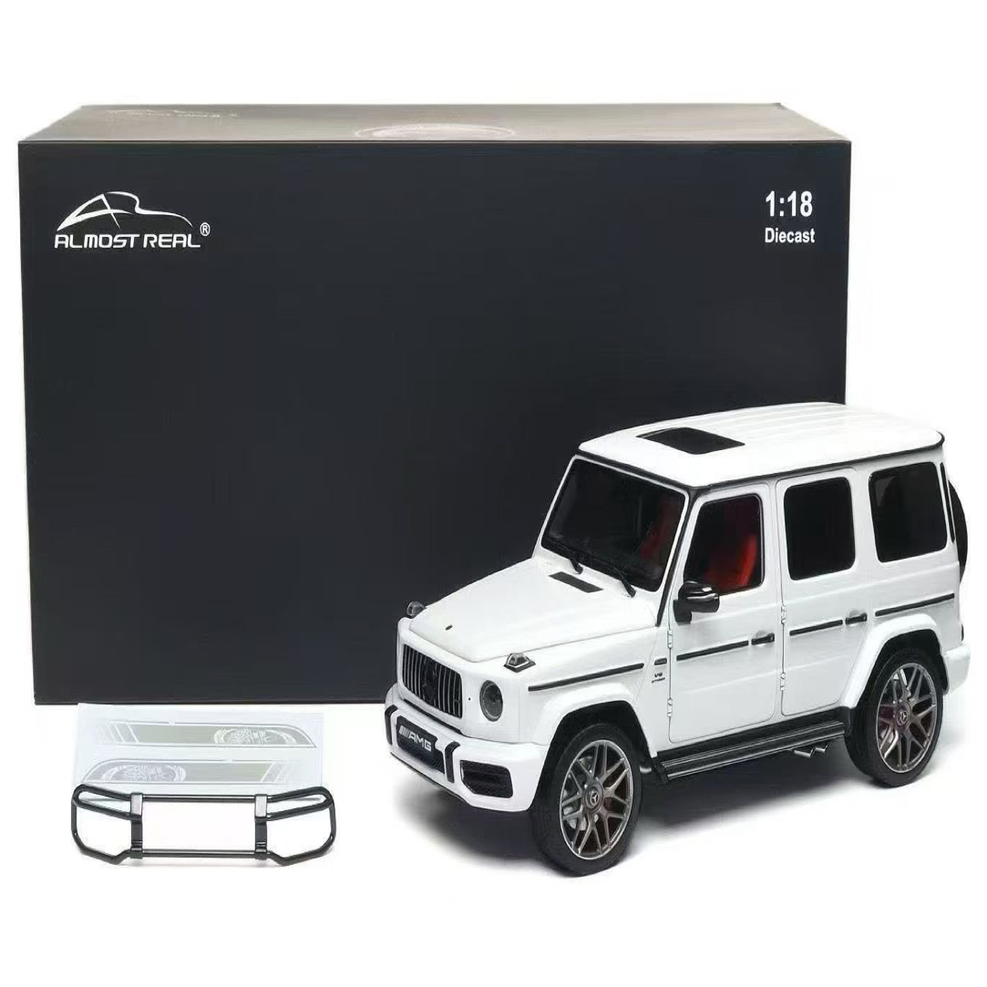 AR 1:18 梅赛德斯-AMG G63 55周年纪念 2022款 合金汽车模型收藏